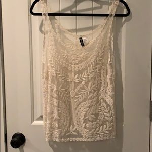 H&M embroidered top